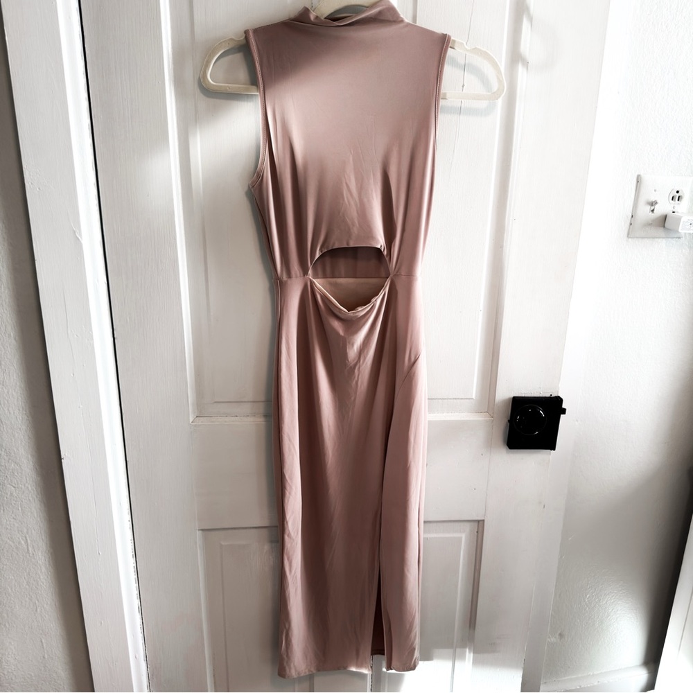 21 Saints Sleeveless Mauve Dress